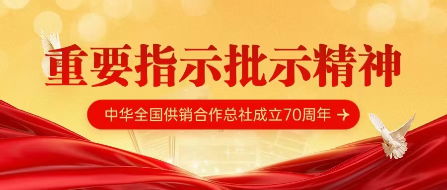 全系統熱議習近平總書記在中華全國供銷合作總社成立70周年之際作出的重要指示