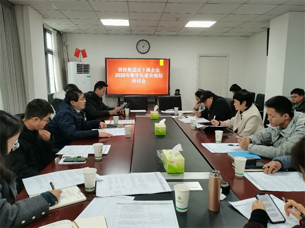省供投集團召開2025年度省屬社有企業(yè) 數(shù)字化建設(shè)規(guī)劃研討會