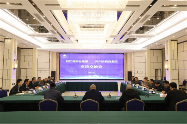 深化系統合作 共話協同發展丨四川省供投集團與浙江省興合集團交流座談